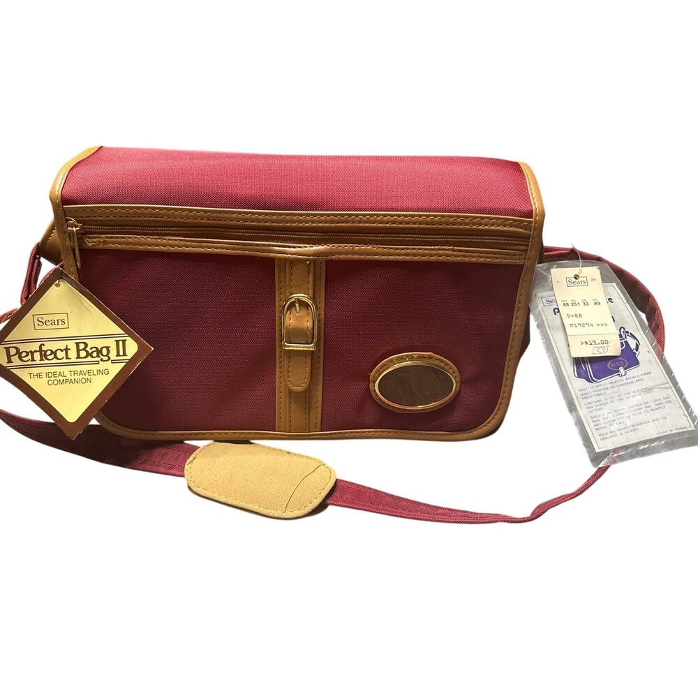 Vintage 1970 Sears Perfect Bag II New With Tags and Accessories Travel Vacation